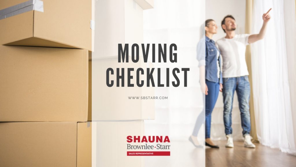 Moving checklist