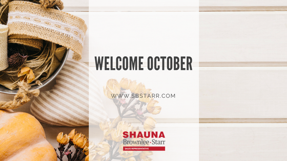 Welcome October