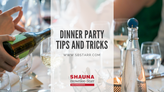 Dinner party tips and tricks
